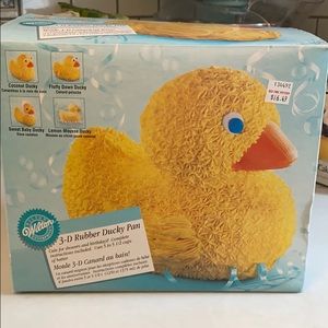 3D rubber duck cake pan